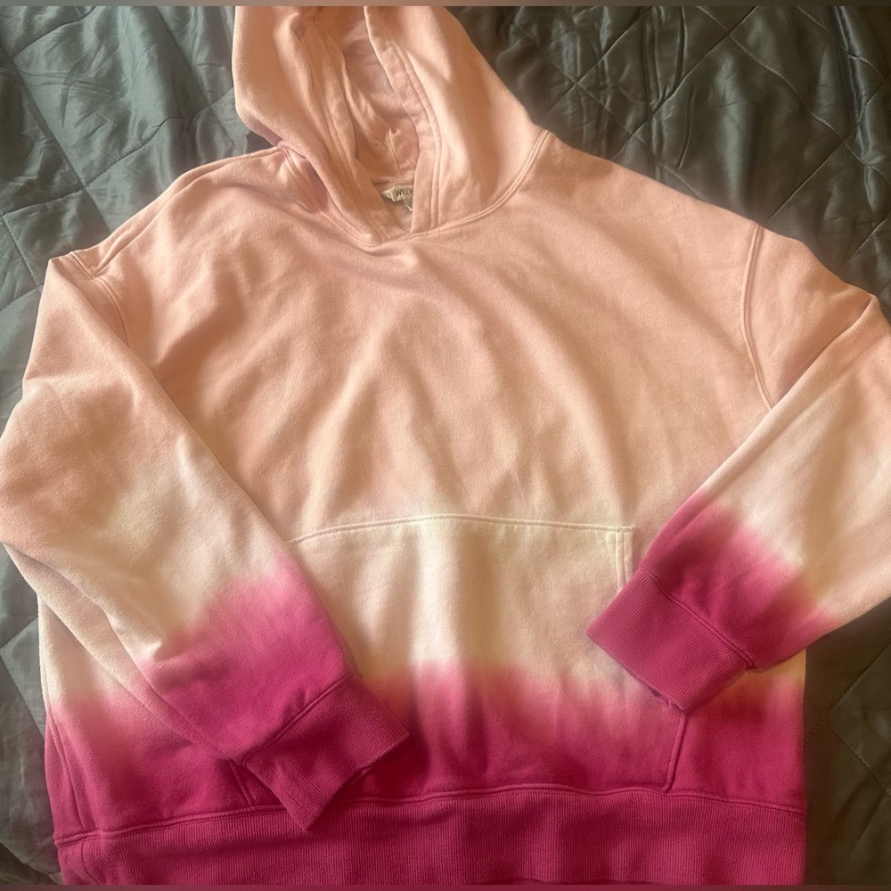 Wildfox Pink ombré Hoodie
